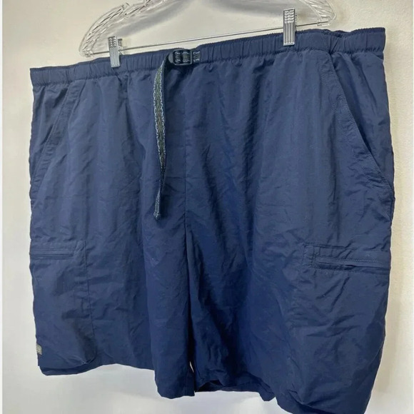 Columbia Shoshioni Falls Water Shorts Swim Trunks Fishing Mens Blue Big 2XB 2XL - Picture 2 of 7